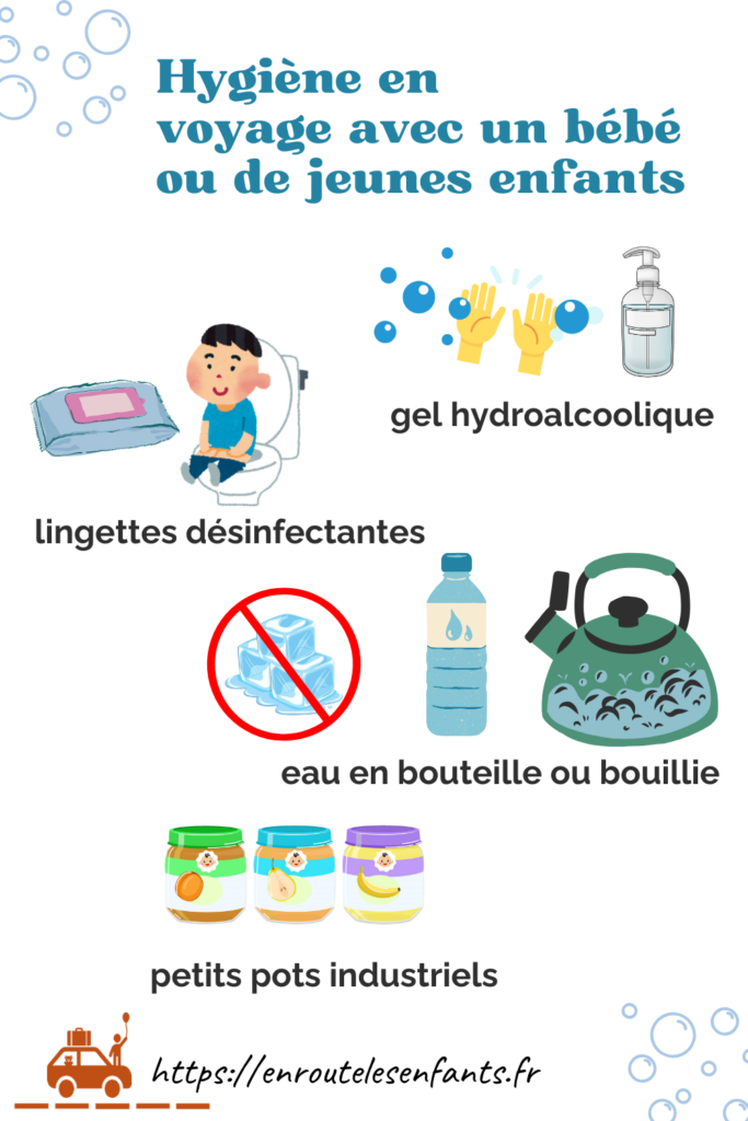 Comment éviter que bébé soit malade en voyage ?