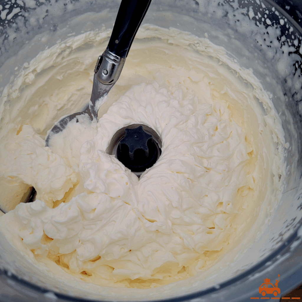 Crème Chantilly au robot