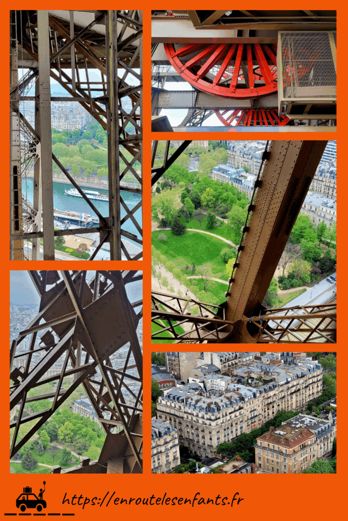 La Tour Eiffel par l'escalier