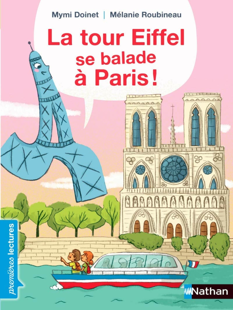 La tour Eiffel se balade à Paris - couverture du livre
