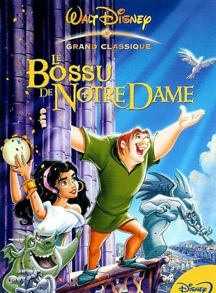 Le bossu de notre dame : affiche du dessin animé