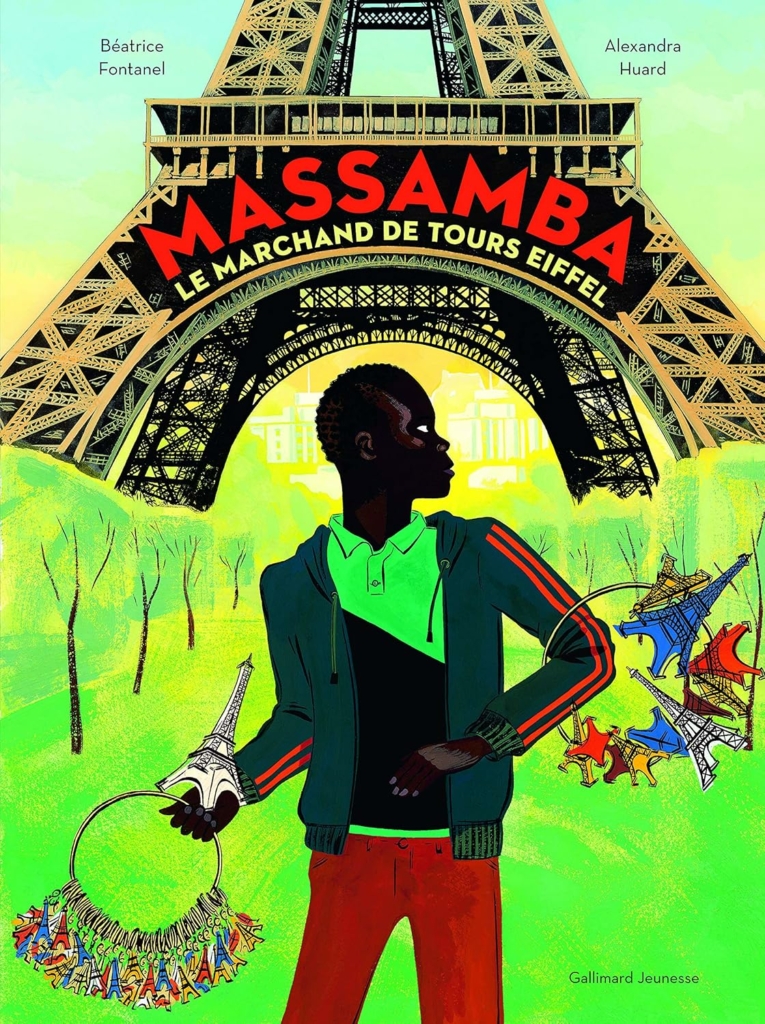 Massamba le marchand de tours eiffel - couverture du livre