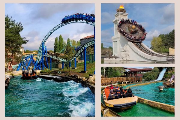 Parc Astérix - attractions à sensation et eau
