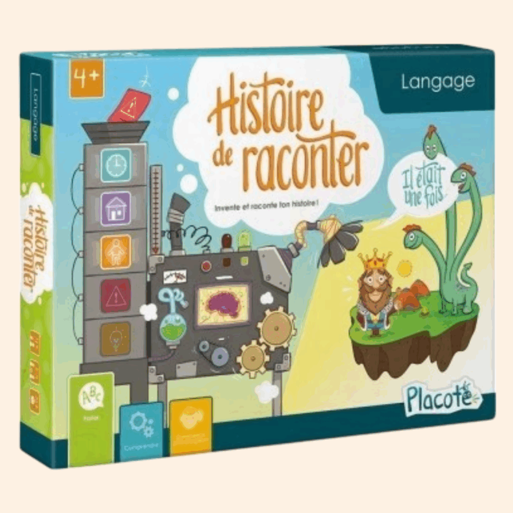Histoire de raconter - Langage - Placote : un jeu d'imagination qui peut occuper les enfants dans la voiture