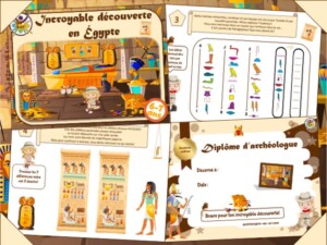 Animation chasse au trésor thème Egypte : une super activité pour enfant proposé par un anniversaire en Or