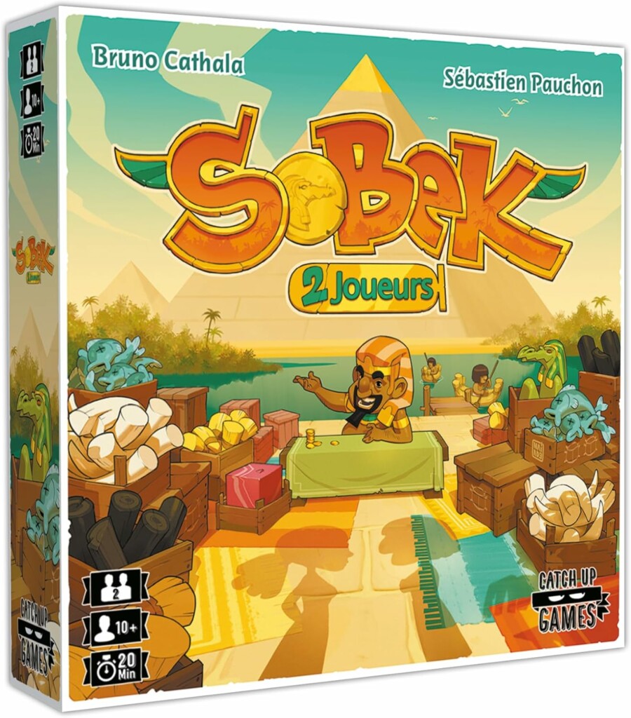 Jeu de société Sobek 2 joueurs pour les enfants à partir de 10 ans
