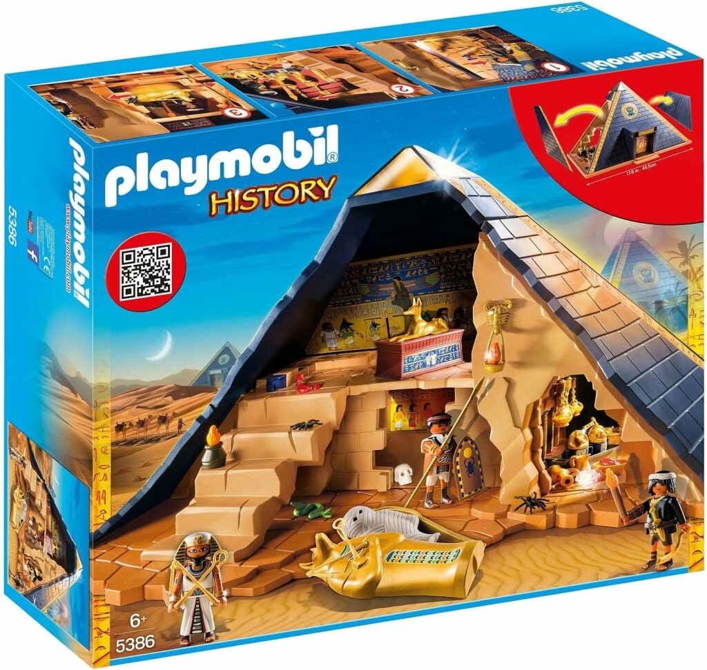 Jouet pour enfant : Playmobil History Pyramide d'Egypte. Une super idée de cadeau pour offrir à un enfant fan d'Egypte