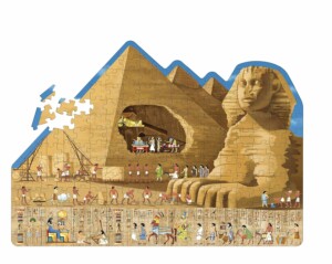 Voyage, découvre, explore - L'Egypte ancienne : ce puzzle pour les enfants à partir de 6 ans est une super activité pour apprendre en s'amusant.