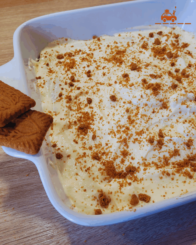Tiramisu aux speculoos aussi appelé ch'tiramisu. La version du tiramisu revisitée avec les saveurs du Nord de la France et des Flandres.