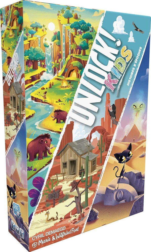Jeu Escape Game pour enfants : Unlock Kids Histoires d'Epoques.