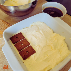 Etape 4 - Monter le tiramisu aux spéculoos