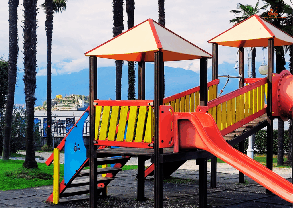 Aire de jeux à Stresa