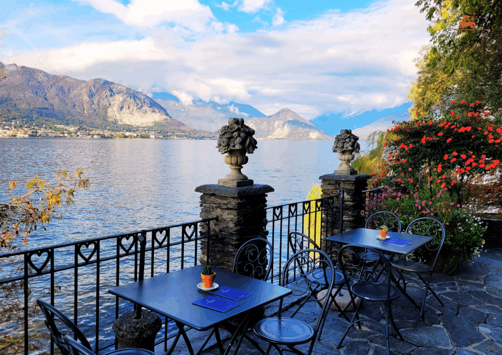 Isola Madre - vue depuis la terrasse du restaurant