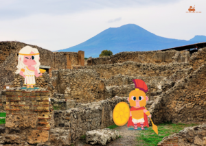 Herculanum ou Pompéi - lequel visiter avec des enfants