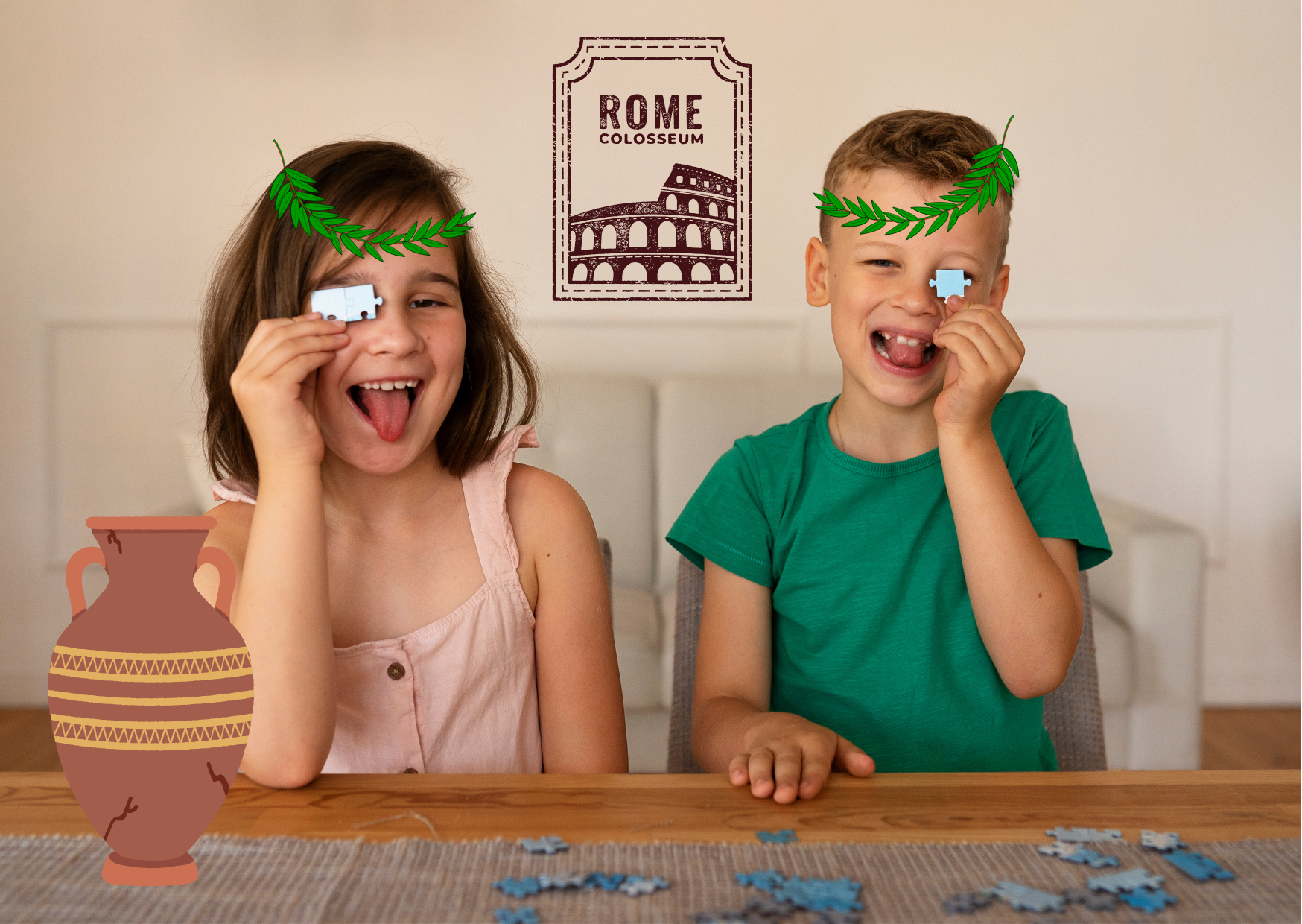 17 jeux et activités pour enfants sur le thème de la Rome antique