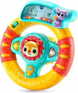 P'tit volant des découvertes Vtech : le jeu d'imitation parfait pour occuper les enfants en voiture