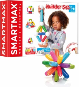 Jeu de construction magnétique Smartmax pour enfants à partir d'un an. 