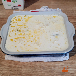 Far breton aux pruneaux avant cuisson