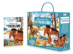 Coffret Voyage découvre explore la Préhistoire de Sassi - puzzle enfant 200 pièces