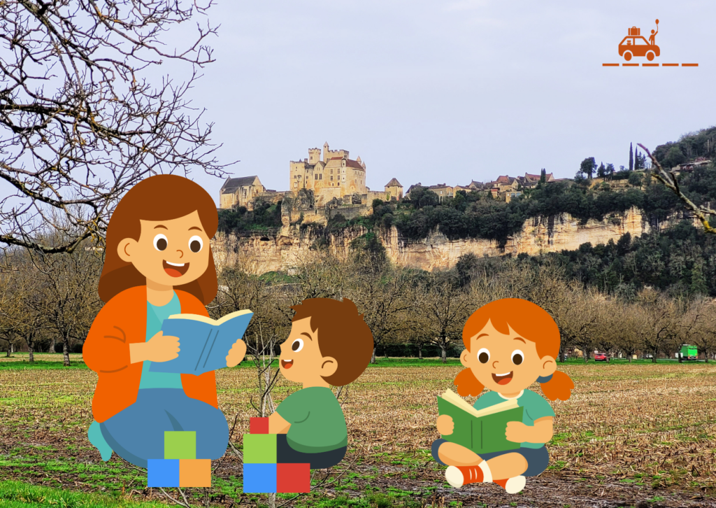 Livres et jeux pour enfants sur le Périgord