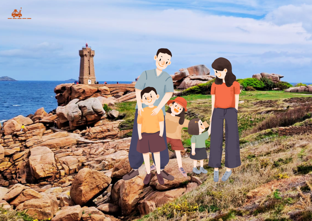 Visiter la Côte de Granit Rose en famille - Balades, activités pour les enfants et hébergements