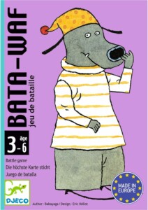 Jeu de société pour enfant entre 3 et 6 ans : Bata-Waf (Djeco)