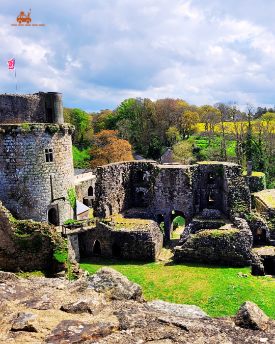 Le château de Tonquedec près de Lannion en Bretagne Nord