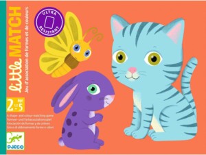 Jeu de société pour enfant entre 2 et 5 ans : Little Match (Djeco)