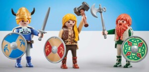 Jouets pour enfants PlayMobil History : figurines vikings