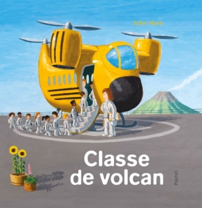 L'album jeunesse illustré Classe de volcan est un livre d'images.