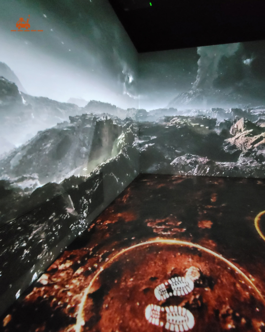 Exposition immersive Terre de Volcans pour toute la famille à Vulcania