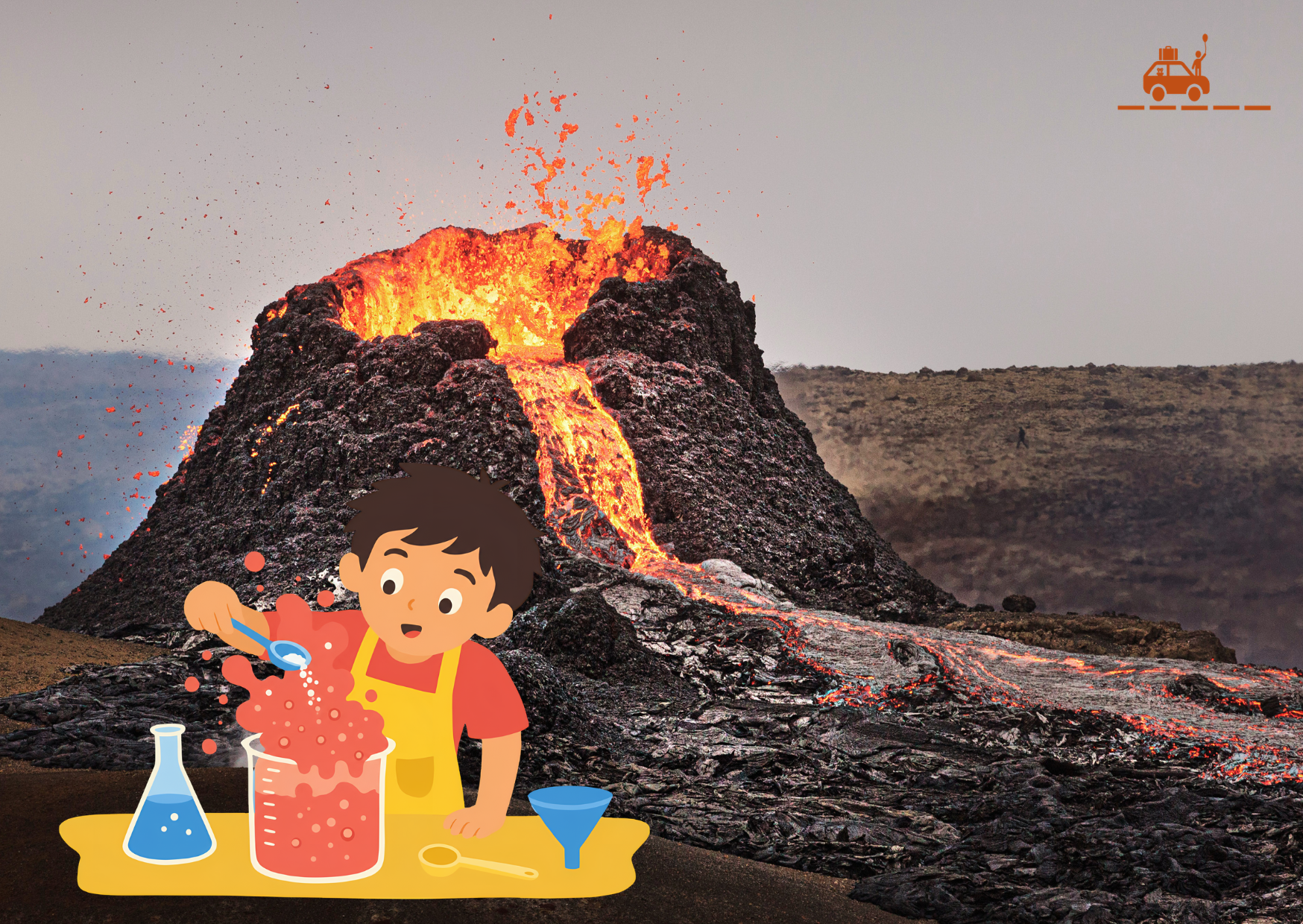 10 livres, jeux et activités pour enfant sur les volcans