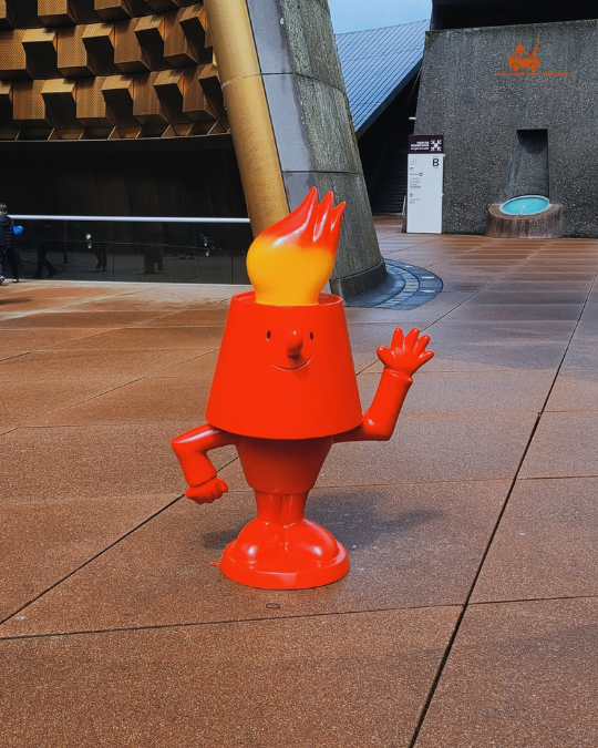 Pitoufeu, la mascotte de Vulcania