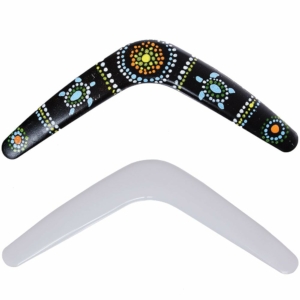 Kit créatif pour enfants : Boomerangs à décorer