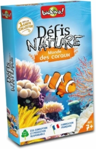 Jeu éducatif pour enfants à partir de 7 ans : Défis Nature Grande Barrière de corail