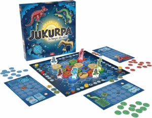 Jeu Jukurpa le Temps des rêves, inspiré des aborigènes d'Australie pour enfant à partir de 10 ans