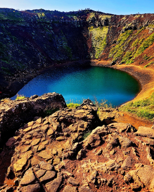 Lac de cratère Kerið - Islande